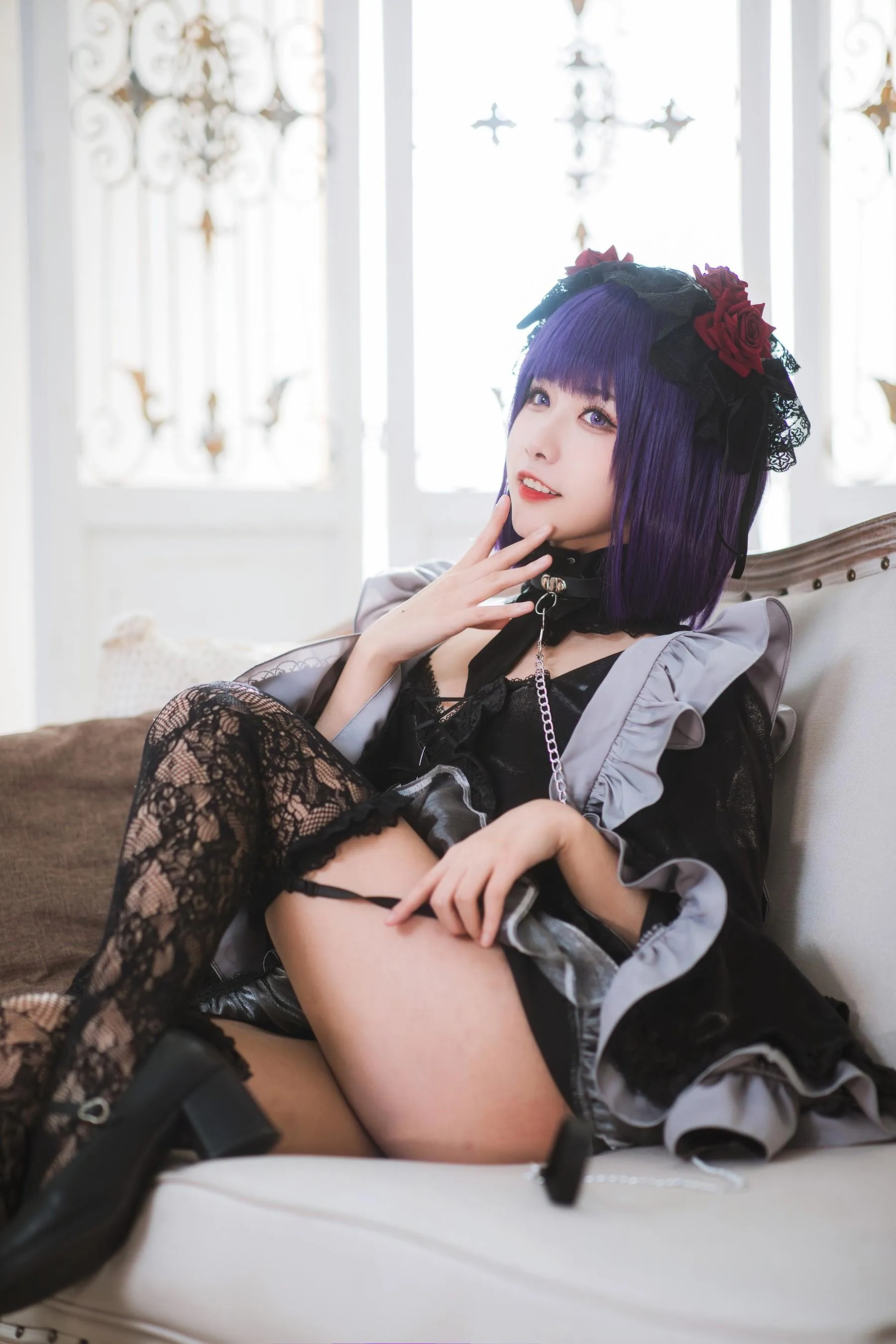 Momoko葵葵 – NO.34 喜多川海夢 黑江雫 [45P]插图5